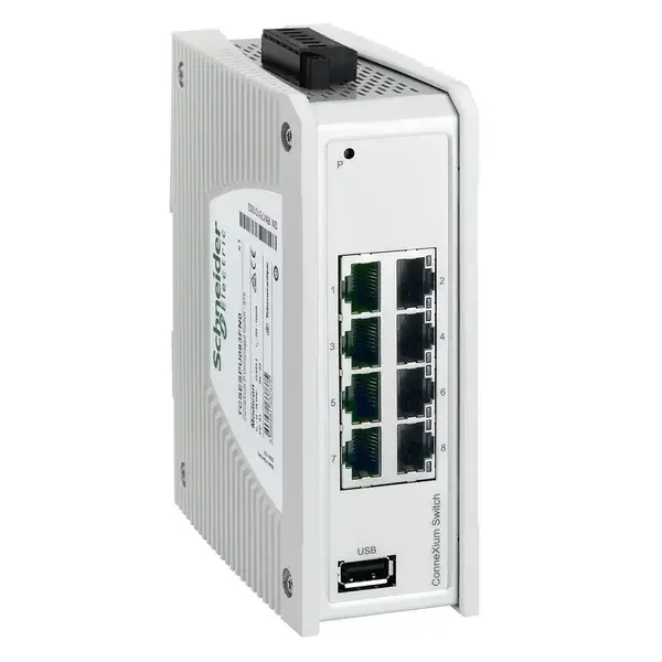 Schneider Electric - TCSESPU083FN0 - ConneXium P-Unmanaged Switch - 8TX - 1