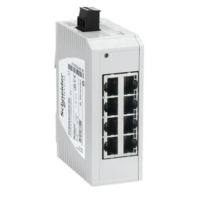 Schneider Electric - TCSESSU083FN0 - ConneXium S-Unmanaged Switch - 8TX - 1