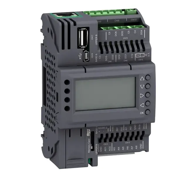 Schneider Electric - TM172PDG18R - M172 PERF. DISPLAY 18 I/OS, ETH, 2 RS485 - 1