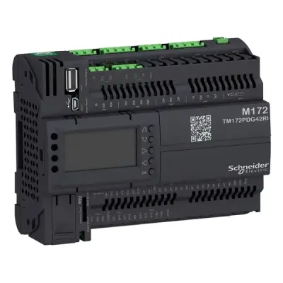 Schneider Electric - TM172PDG42RI - M172 Perf Display 42 I/O Eth 2RS485 Isol - 1
