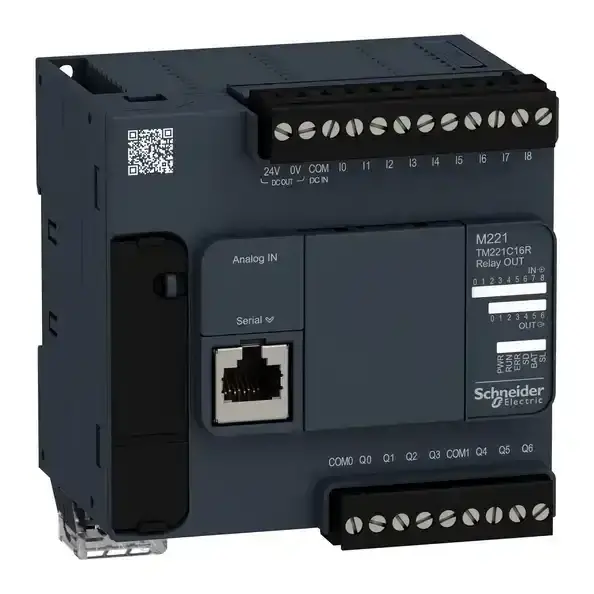Schneider Electric - TM221C16R - CONTROLLER M221-16IO RELAY - 1