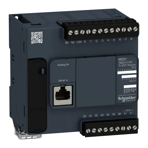 Schneider Electric - TM221C16T - CONTROLLER M221-24IO RELAY - 1