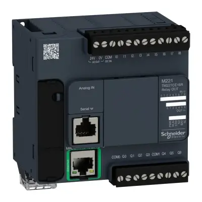 Schneider Electric - TM221CE16R - CONTROLLER M221-16IO RELAY ETHERNET - 1