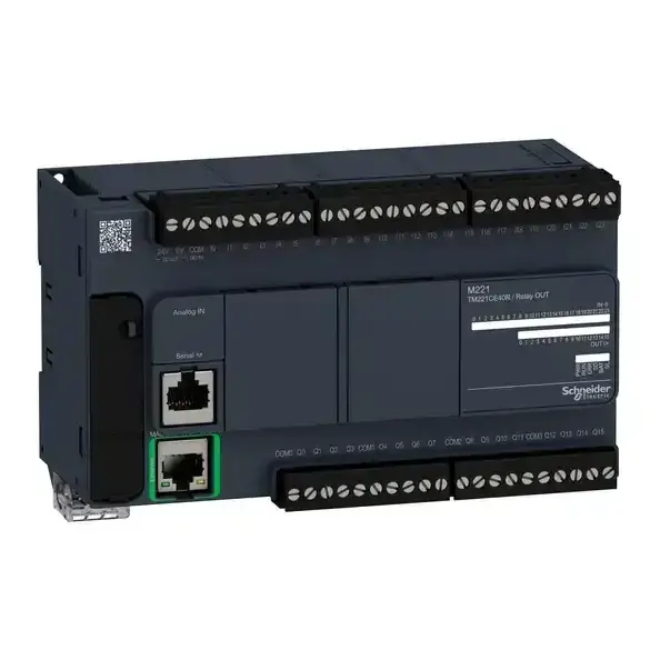 Schneider Electric - TM221CE40R - CONTROLLER M221-40IO RELAY ETHERNET COMP - 1