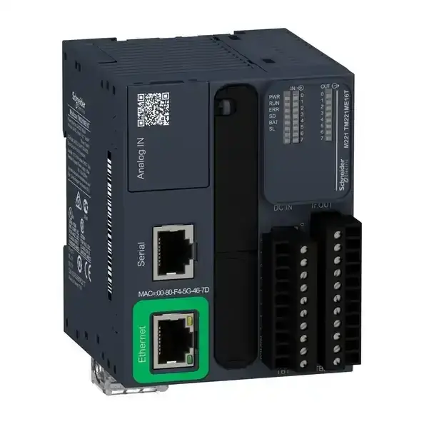 Schneider Electric - TM221ME16T - controller m221 16io tr.p - 1