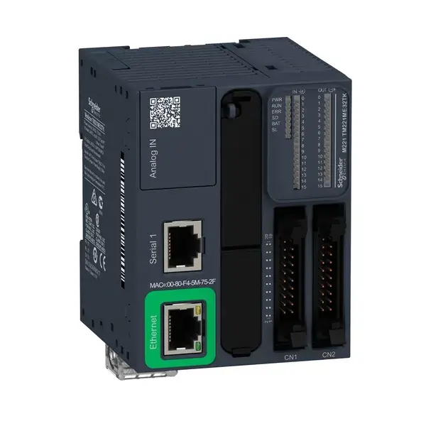 Schneider Electric - TM221ME32TK - CONTROLLER M221-32IO TR.SOURCE ETH MODUL - 1