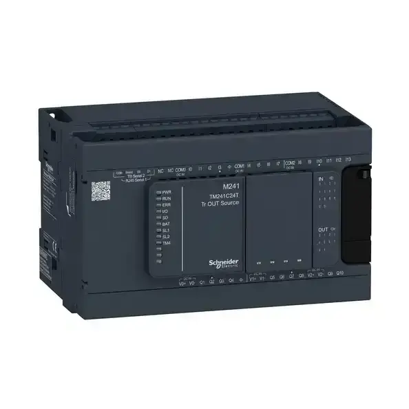 Schneider Electric - TM241C24T - controller m241-24io tr.p - 1