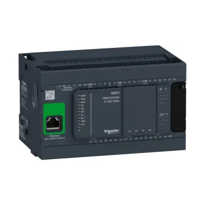 Schneider Electric - TM241CE24U - CONTROLLER M241-24IO TR.NPN ETHERNET - 1