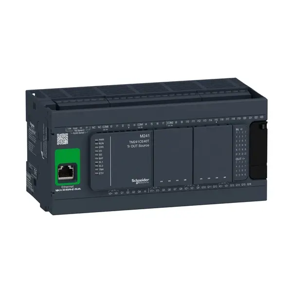 Schneider Electric - TM241CE40T - controller m241-40io tr.p - 1