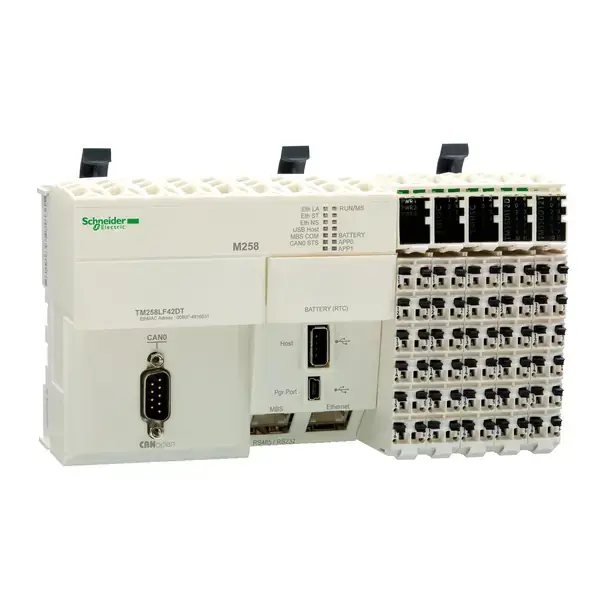 Schneider Electric - TM258LF42DT - m258 ctrl eth/can/sl/42di - 1