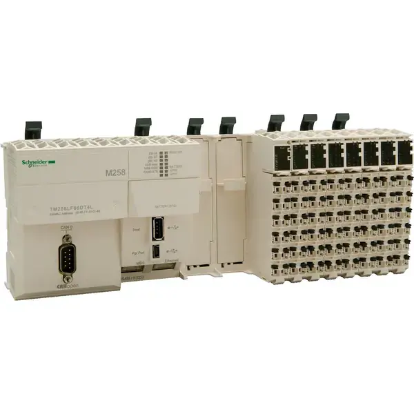 Schneider Electric - TM258LF66DT4L - m258 ctrl eth/can/sl/2pci - 1