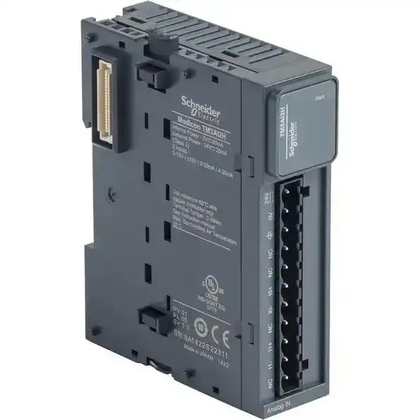 Schneider Electric - TM3AI2H - MODULE TM3-2 ANALOG INPUTS HIGH RES. - 1