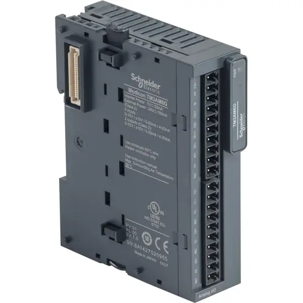Schneider Electric - TM3AM6G - MODULE TM3-4 ANALOG IN. 2 ANALOG OUT. SP - 1