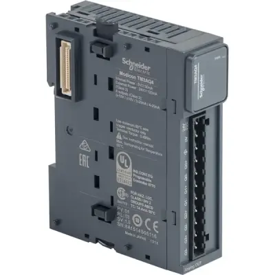 Schneider Electric - TM3AQ4 - MODULE TM3-4 ANALOG OUTPUTS - 1