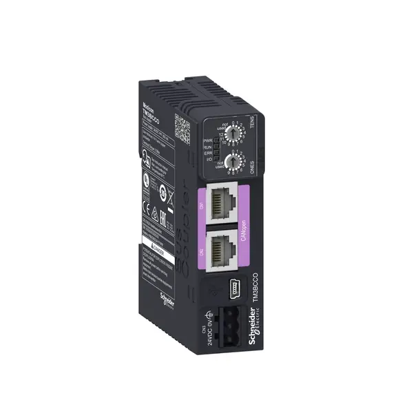 Schneider Electric - TM3BCCO - CANopen TM3 Bus Coupler Module - 1