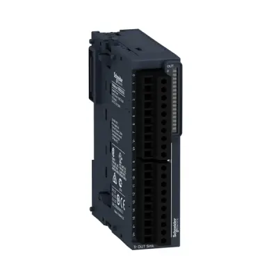 Schneider Electric - TM3DQ16U - MODULE TM3-16 OUT TR.NPN - 1