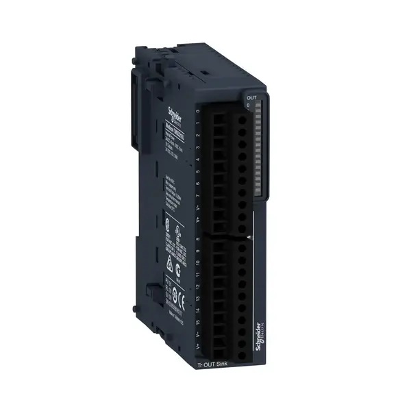 Schneider Electric - TM3DQ16U - MODULE TM3-16 OUT TR.NPN - 1