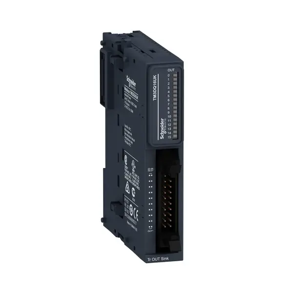 Schneider Electric - TM3DQ16UK - MODULE TM3-16 OUT TR.NPN HE10 - 1