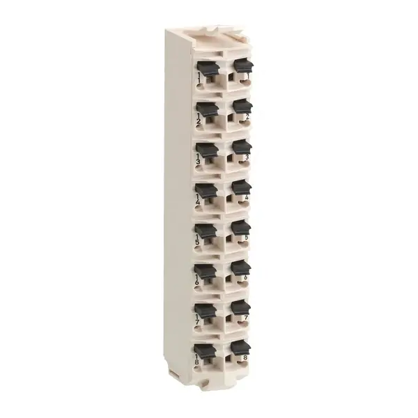 Schneider Electric - TM5ACTB16 - Term. Block 16 pin 24Vdc White - 1