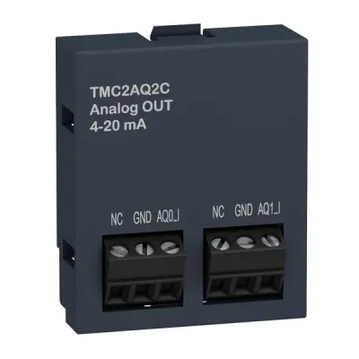 Schneider Electric - TMC2AQ2C - CARTRIDGE M221-2-ANALOG CURRENT OUTPUT-I - 1