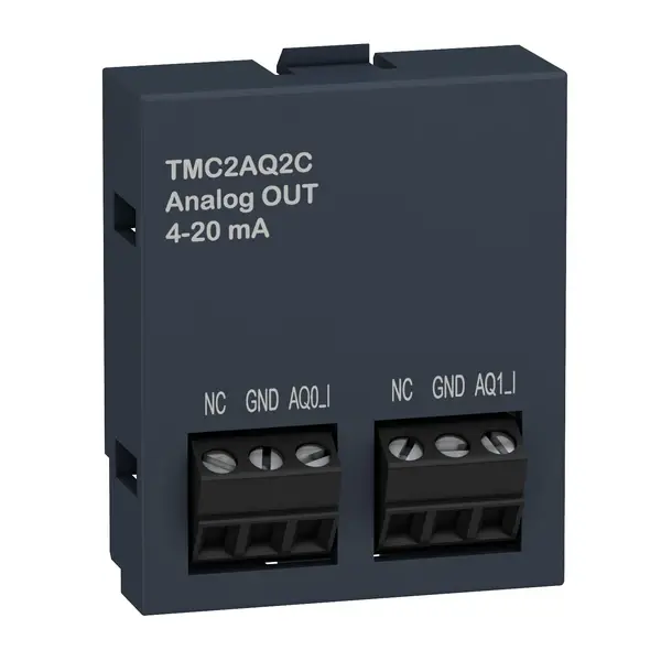 Schneider Electric - TMC2AQ2C - CARTRIDGE M221-2-ANALOG CURRENT OUTPUT-I - 1