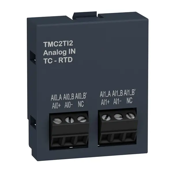 Schneider Electric - TMC2TI2 - CARTRIDGE M221-2 TEMPERATURE INPUTS-I/O - 1