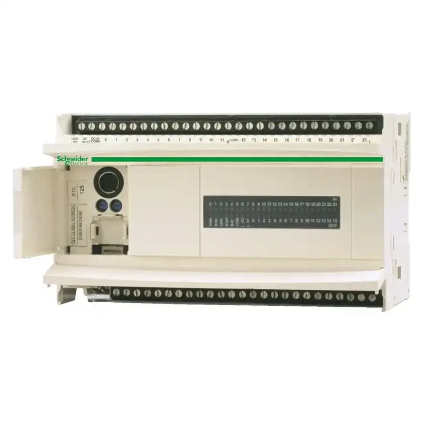 Schneider Electric - TWDLCDE40DRF - compact PLC base Twido-24 V DC supply - 1