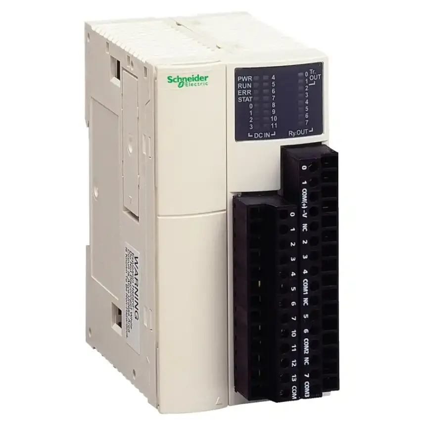 Schneider Electric - TWDLMDA20DRT - BASE UNIT DC,12 IN DC,8 OUT 6RLY-2TR,TBK - 1