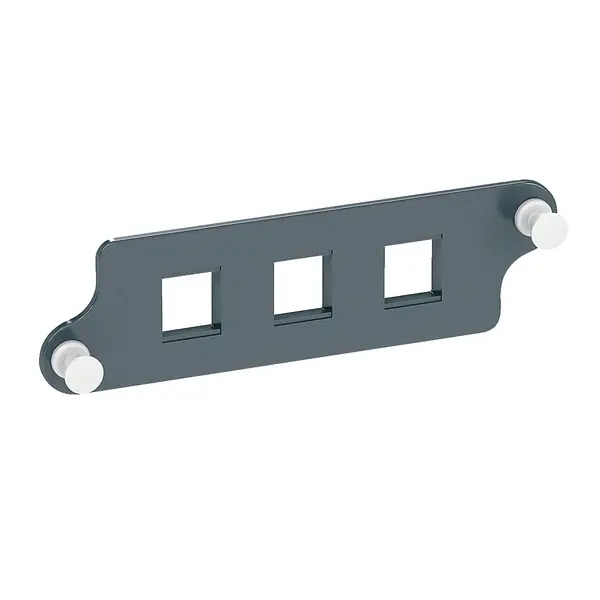 Schneider Electric - VDIM155031 - Actassi FO Adapter Plate 3xLC Dplx MM - 1