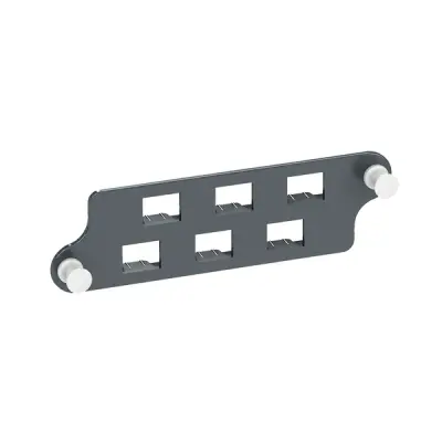 Schneider Electric - VDIM155061 - Actassi FO Adapter Plate 6xLC Dplx MM - 1