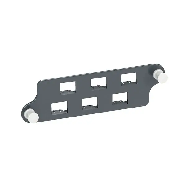 Schneider Electric - VDIM155061 - Actassi FO Adapter Plate 6xLC Dplx MM - 1