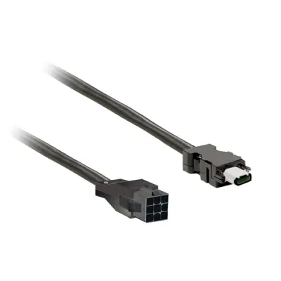 Schneider Electric - VW3M5A11R05 - servo motor BCH16 power cable - 4G0.75 - - 1