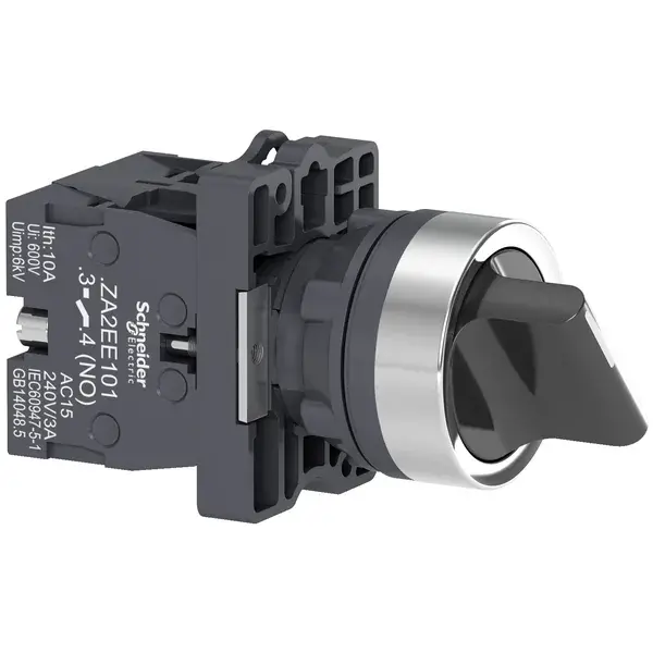Schneider Electric - XA2ED53 - SS,3 POSITION,2NO,SPRING RETURN(SHORT) - 1