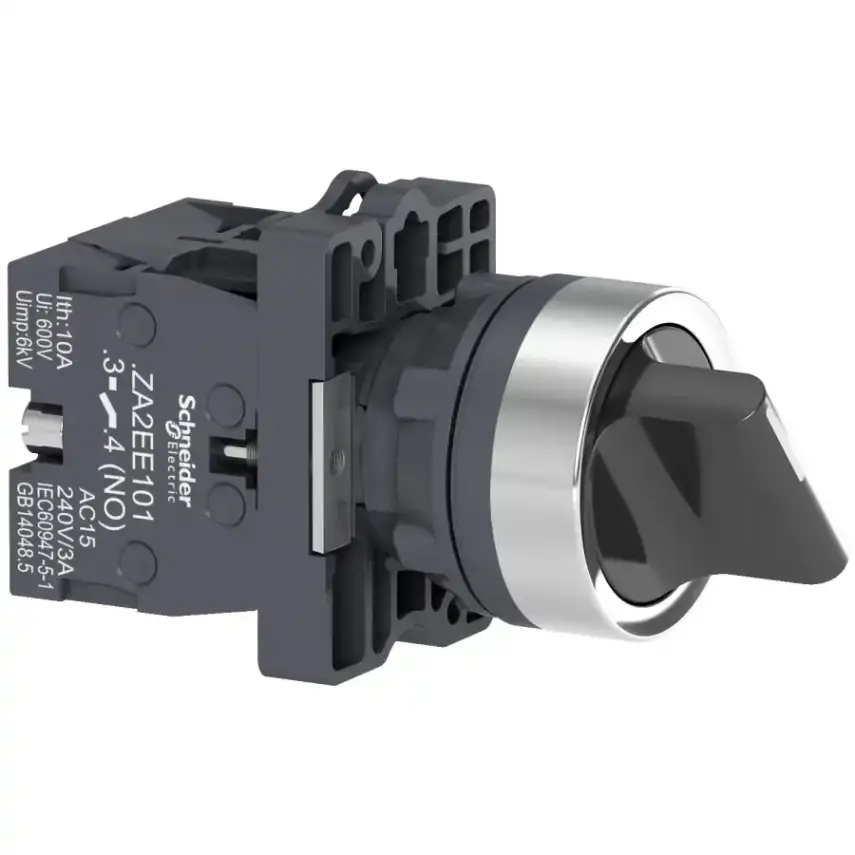Schneider Electric - XA2ED53 - SS,3 POSITION,2NO,SPRING RETURN(SHORT) - 1