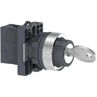 Schneider Electric - XA2EG21 - KSS,2 POSITION,1NO,LEFT PULL OUT - 1