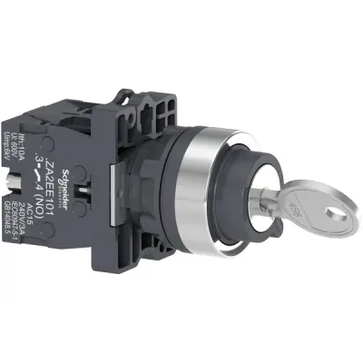 Schneider Electric - XA2EG63 - KSS,2 POSITION,LEFT PULL OUT,2NO - 1
