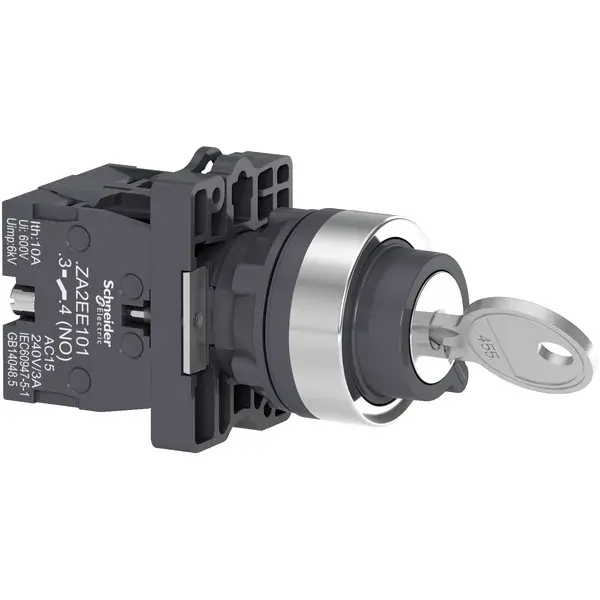 Schneider Electric - XA2EG63 - KSS,2 POSITION,LEFT PULL OUT,2NO - 1