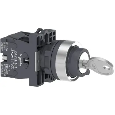Schneider Electric - XA2EG73 - KSS,3 POSITION,2 SIDE SPRING RETURN,2NO - 1