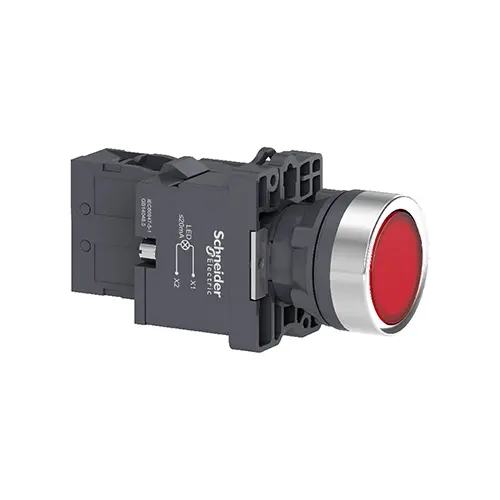 Schneider Electric - XA2EW34M1 - IPB,220VAC.RED,1NO - 1