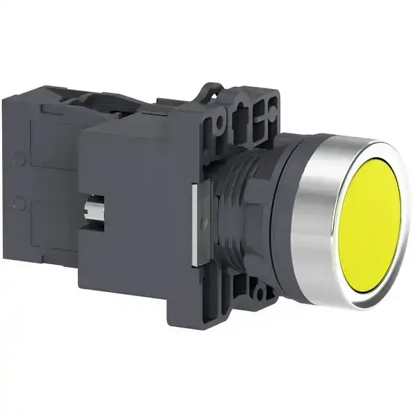 Schneider Electric - XA2EW35B1 - IPB,24VAC/DC.YELLOW,1NO - 1