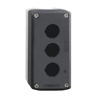 Schneider Electric - XALD03 - Control station, empty, 3 holes - 1