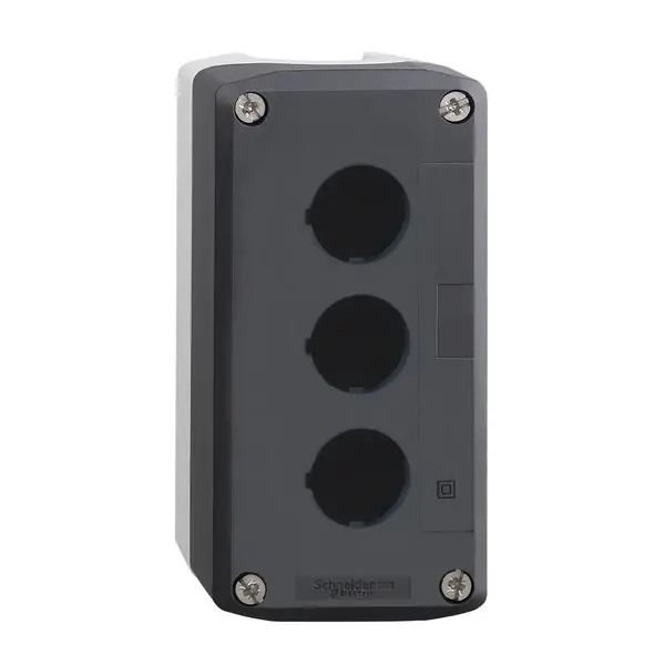 Schneider Electric - XALD03 - Control station, empty, 3 holes - 1
