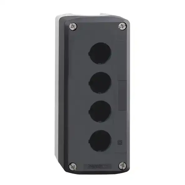 Schneider Electric - XALD04 - Control station, empty, 4 holes - 1