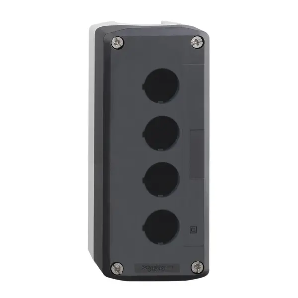 Schneider Electric - XALD04 - Control station, empty, 4 holes - 1