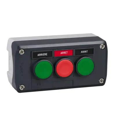 Schneider Electric - XALD311 - 3 push buttons cont. box - 1