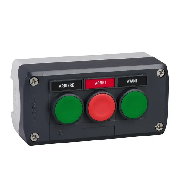 Schneider Electric - XALD311 - 3 push buttons cont. box - 1
