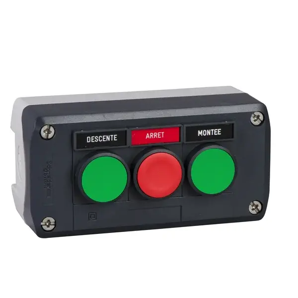 Schneider Electric - XALD321 - 3 push buttons cont. box  - 1