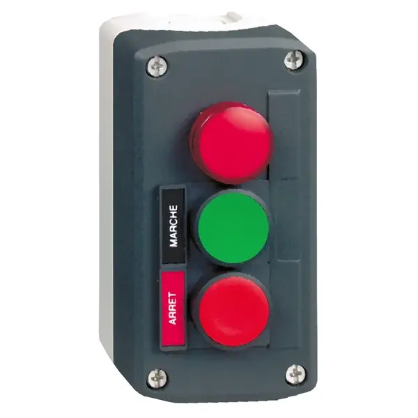 Schneider Electric - XALD361B - .2 p.b. + light cont. box - 1
