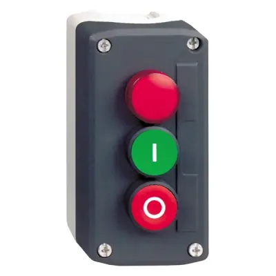 Schneider Electric - XALD363B - P.B. + LIGHT CONT. BOX - 1