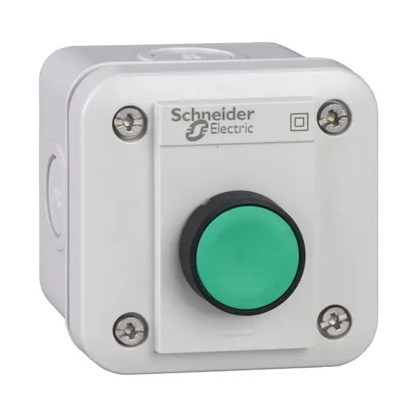 Schneider Electric - XALE1011 - enclosure green pb 1 no - 1